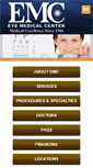 Mobile Screenshot of emc-eyes.com